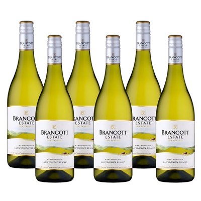 Case of 6 Brancott Estate Sauvignon Blanc 75cl White Wine Wine